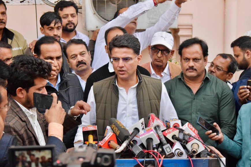 राजस्थान में राजनीतिक संकट: सचिन पायलट के खिलाफ निगरानी के आरोपों से उत्पन्न चुनौतियां