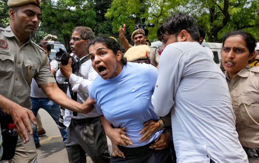 पुलिस ने भारतीय पहलवान को पीटा: युवा पहलवानों ने न्याय की मांग की!
